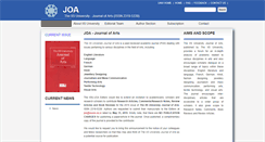 Desktop Screenshot of iisjoa.org